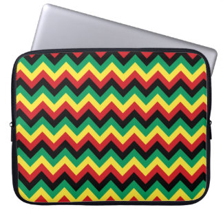 Funda Para Portátil Rastafarian Chevron