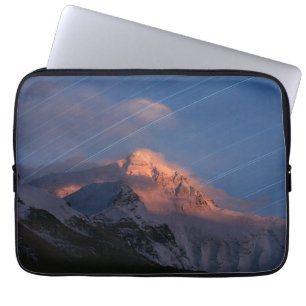 Funda Para Portátil Rastro de estrellas Monte Everest Tíbet, China