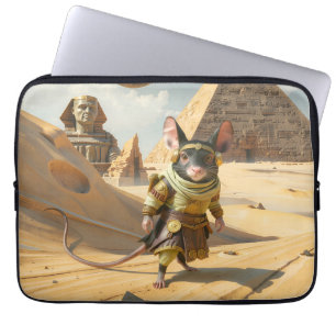 Funda Para Portátil Ratón Explorador del Desierto Steampunk 