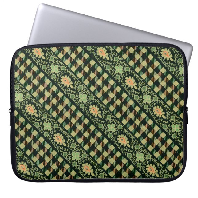 Funda Para Portátil raya de cachemira (Frente)