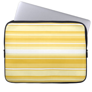 Funda Para Portátil Rayas amarillas
