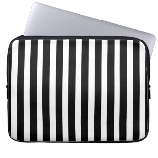 Funda Para Portátil Rayas blancos y negros