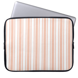 Funda Para Portátil Rayas de dulces y caramelos blancos