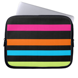 Funda Para Portátil Rayas de neón