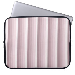 Funda Para Portátil rayas de sombra de cuarzo Rosa
