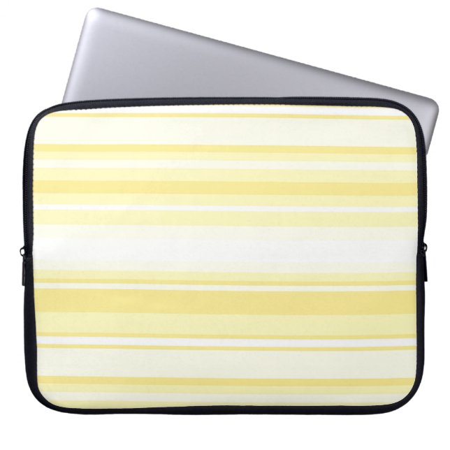 Funda Para Portátil Rayas limoneras (Frente)