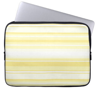 Funda Para Portátil Rayas limoneras