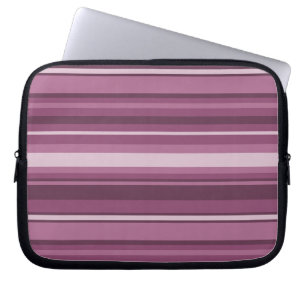 Funda Para Portátil Rayas malvas