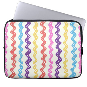 Funda Para Portátil Rayas multicolores