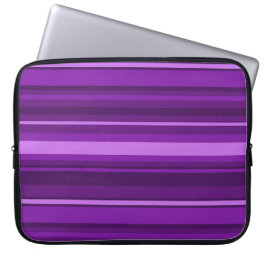 Funda Para Portátil Rayas púrpuras