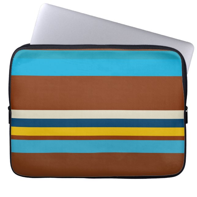 Funda Para Portátil Rayas suroeste 25 (Frente)