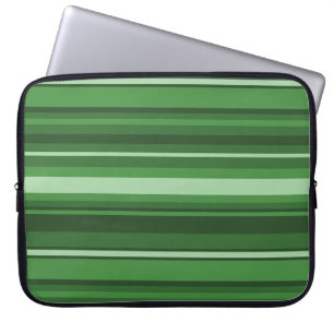 Funda Para Portátil Rayas verdes