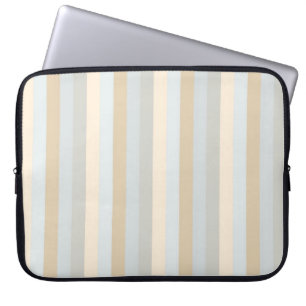 Funda Para Portátil Rayas verticales de colores suaves