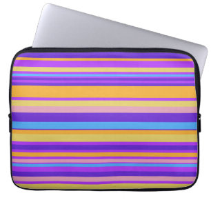 Funda Para Portátil Rayas vibrantes