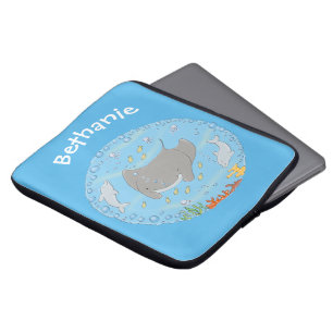 Funda Para Portátil Rayo de manta y burbujas ilustracion personalizado