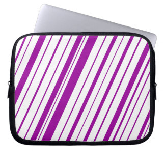 Funda Para Portátil Rayo diagonal ~ Púrpura