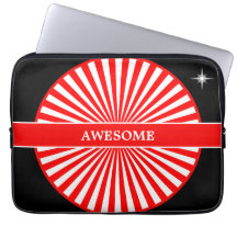 Rayos solares rojos en alza sobre blanco y negro