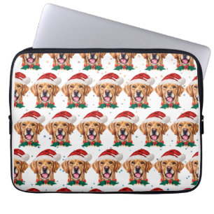 Funda Para Portátil Raza de perro Retriever Dorado Navidad