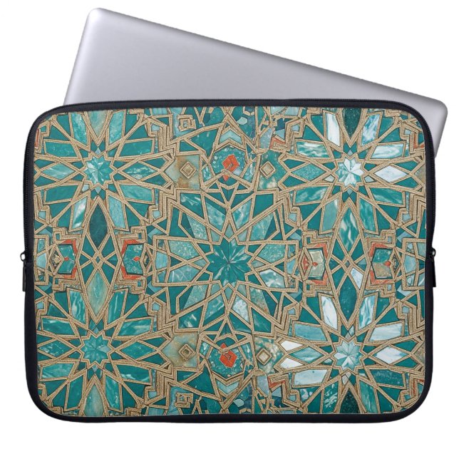 Funda Para Portátil real verde (Frente)