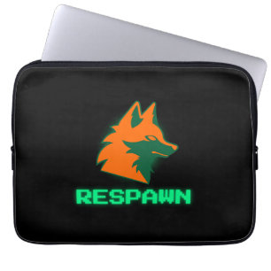 Funda Para Portátil REAPARECER – Logo de Neon Gamer Fox