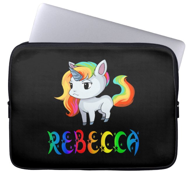 Funda Para Portátil Rebecca Unicornio (Frente)