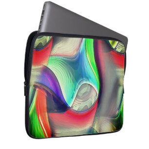 Funda Para Portátil Reciclaje de armas metálicas psicodélicas virtuale