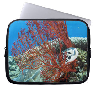 Funda Para Portátil Reclinación de la tortuga de mar