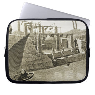 Funda Para Portátil Recogiendo el agua del Nilo, platee 6 de Volum