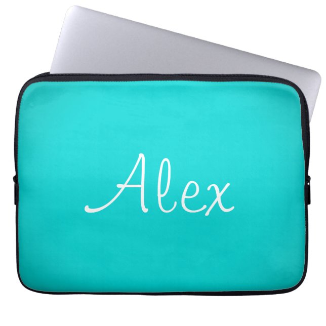 Funda Para Portátil Recoleta Allure Aqua (Frente)