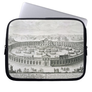 Funda Para Portátil Reconstrucción de una batalla naval romana, de