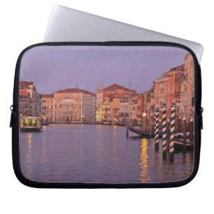 Funda Para Portátil recorrido por el Gran Canal al amanecer, Venecia,