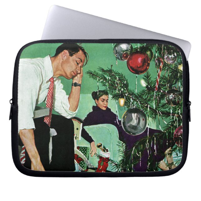 Funda Para Portátil Recorte del árbol (Frente)