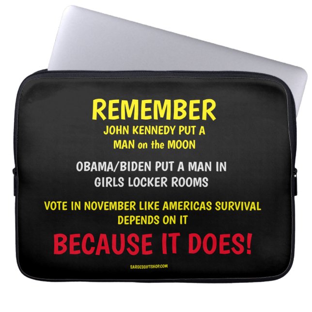 FUNDA PARA PORTÁTIL RECUERDA VOTAR (Frente)