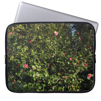 Funda Para Portátil Red Camellia Bush