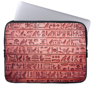 Funda Para Portátil Red de jeroglíficos egipcios antiguos