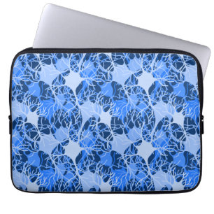 Funda Para Portátil Red Neuronal Neuronas Azules