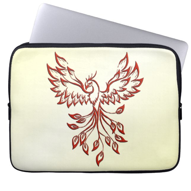 Funda Para Portátil Red Phoenix Rises (Frente)