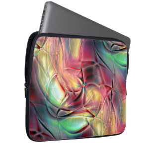 Funda Para Portátil Reddish to green colorido 'beach cloth'