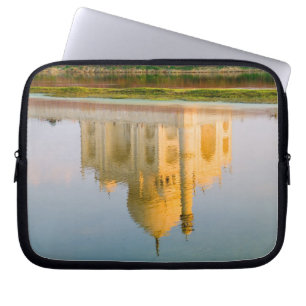 Funda Para Portátil Reflejo del famoso templo Taj Mahal en
