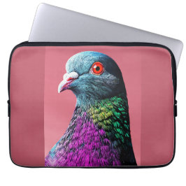 Funda Para Portátil Regal Pigeon Majesty Vivid Realist Bird Portrait