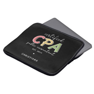 Funda Para Portátil Regalo contable público certificado de CPA persona