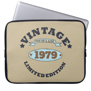 Funda Para Portátil Regalo de 45 años de antigüedad personalizado