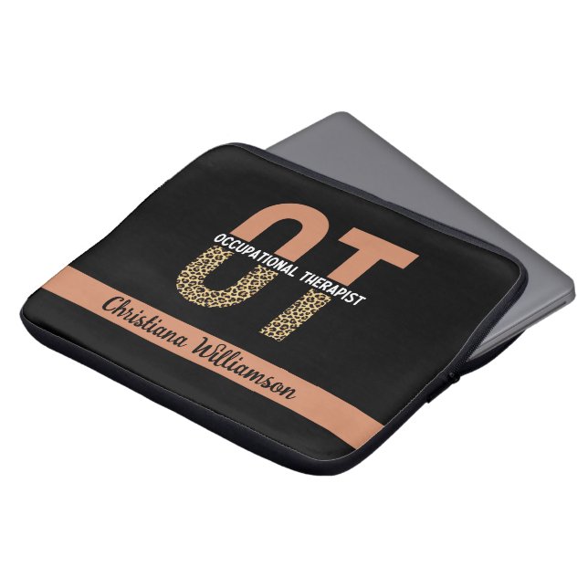 Funda Para Portátil Regalo de Apreciación de Terapia Ocupacional perso (Superior anverso)