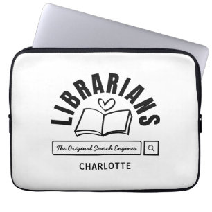 Funda Para Portátil Regalo de dicho divertido para bibliotecarios aman