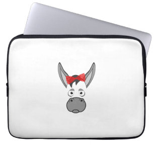 Funda Para Portátil Regalo de disfraz de Halloween de animal de burro