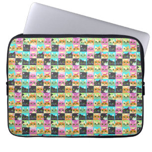 Funda Para Portátil Regalo de gato Patrón de gato kawaii
