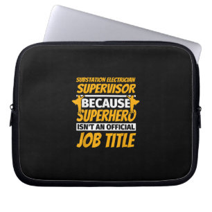 Funda Para Portátil Regalo de humor divertido para supervisor eléctric