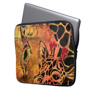 Funda Para Portátil Regalo de manga de portátiles para Chicas y jirafa
