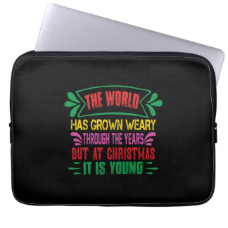Funda Para Portátil Regalo de Navidad El Mundo Se Ha Vuelto Raro