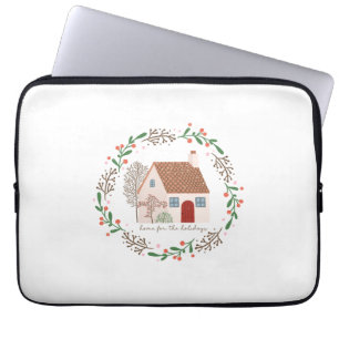 Funda Para Portátil Regalo De Navidad En Casa Para Las Fiestas